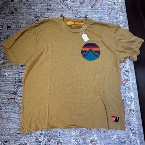 ‼️RARE‼️🎸AVIATOR NATION🎸 ALL SEASONS BOYFRIEND TEE in 💛Mustard💛 size Medium